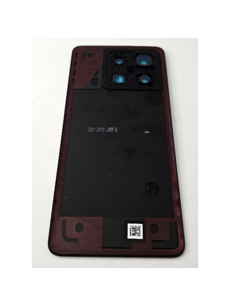 Tapa trasera o tapa bateria negra para Xiaomi Poco X6 Pro 5G con cristal de camara