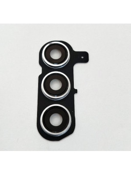 Cristal de camara para Samsung Galaxy S24 Plus S926 con marco azul calidad premium