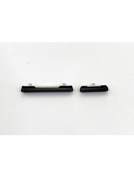 Set de 2 botones laterales grises para Samsung Galaxy S25 Ultra 5G S938 calidad premium