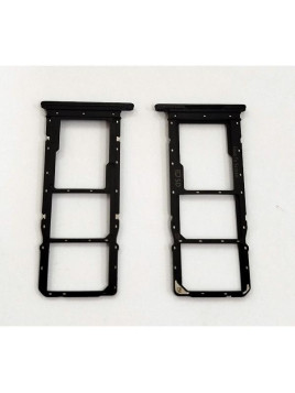 Soporte o bandeja sim gris Dual sim para ZTE Blade A34 calidad premium