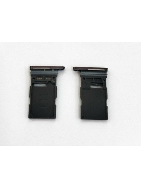 Soporte o bandeja sim gris para Samsung Galaxy S25 5G S931 S25 Plus 5G S936 calidad premium