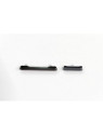 Set de 2 botones laterales negros para Samsung Galaxy S25 Ultra 5G S938 calidad premium