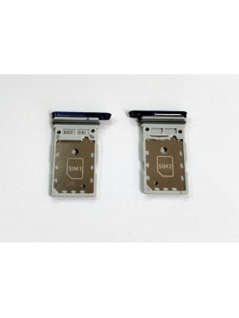 Soporte o bandeja sim azul oscuro Dual sim para Samsung Galaxy S25 5G S931 S25 Plus 5G S936 calidad premium