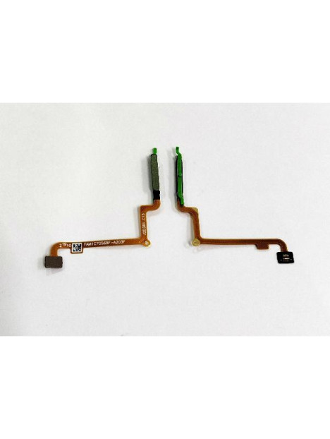 Flex sensor de huella verde para Xiaomi Poco C75 calidad premium