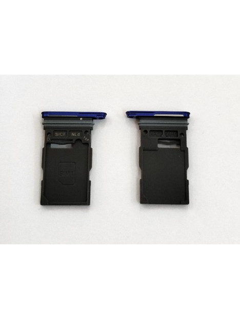 Soporte o bandeja sim azul oscuro para Samsung Galaxy S25 5G S931 S25 Plus 5G S936 calidad premium