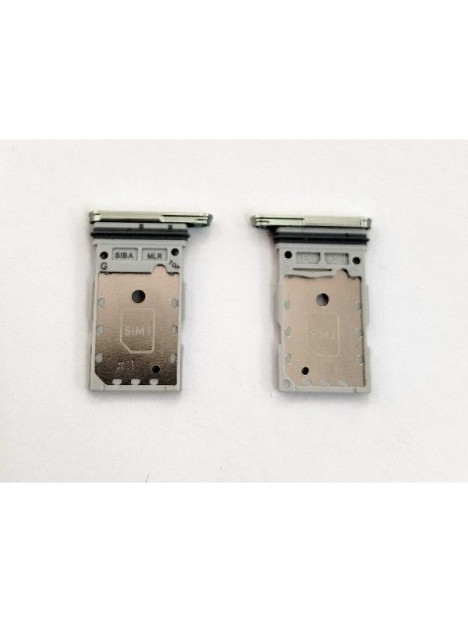 Soporte o bandeja sim verde Dual sim para Samsung Galaxy S25 5G S931 S25 Plus 5G S936 calidad premium