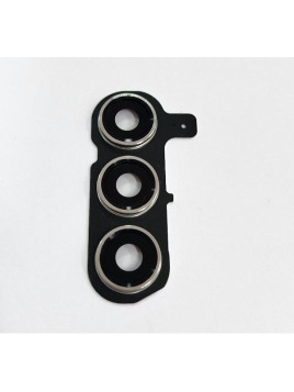 Cristal de camara para Samsung Galaxy S24 Plus S926 con marco plata calidad premium