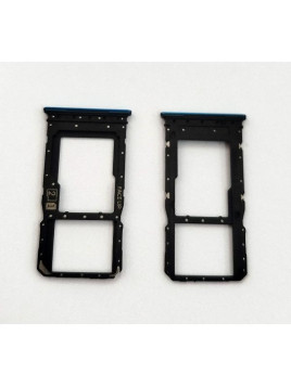 Soporte o bandeja sim azul Dual sim para Motorola Moto G75 5G calidad premium