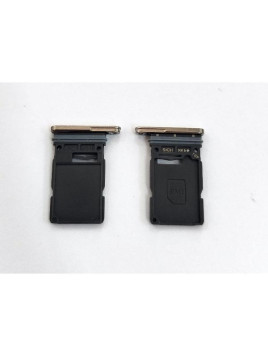 Soporte o bandeja sim dorada Dual sim para Samsung Galaxy S25 Ultra 5G S938 calidad premium