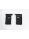 Soporte o bandeja sim dorada Dual sim para Samsung Galaxy S25 Ultra 5G S938 calidad premium