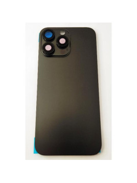 Tapa trasera o tapa bateria negra para iPhone 16 Pro Max