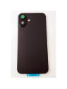 Tapa trasera o tapa bateria negra para iPhone 16 Plus