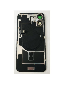 Tapa trasera o tapa bateria negra para iPhone 16 Plus con antena NFC