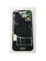 Tapa trasera o tapa bateria negra para iPhone 16 con antena NFC