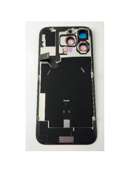 Tapa trasera o tapa bateria negra para iPhone 16 Pro Max con antena NFC