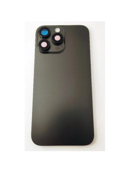 Tapa trasera o tapa bateria negra para iPhone 16 Pro Max con antena NFC