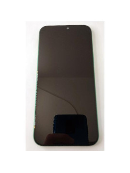 Pantalla lcd para Huawei Honor X8B Huawei Honor 200 Lite 5G mas tactil negro con marco verde compatible TFT