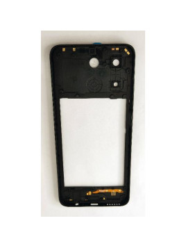 Carcasa o marco central negro para ZTE Blade A55