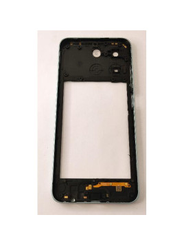 Carcasa o marco central verde para ZTE Blade A55