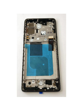 Pantalla lcd para Motorola Edge 30 Pro mas tactil negro con marco negro compatible TFT