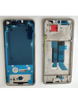 Carcasa o marco frontal plata para Xiaomi Poco X7 5G