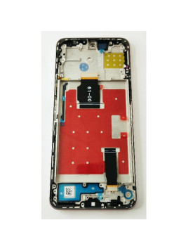 Pantalla lcd para Huawei Honor X8A Honor 90 Lite mas tactil negro con marco rosa calidad premium