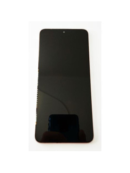 Pantalla lcd para Huawei Honor X8A Honor 90 Lite mas tactil negro con marco rosa calidad premium