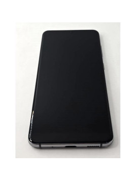 Pantalla lcd para Samsung Galaxy S20 4G G980F 5G G981F mas tactil negro con marco gris GH82-31432A Service Pack