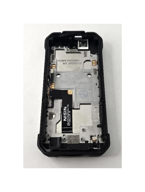 Pantalla lcd para Unihertz 8849 Tank Mini 1 mas tactil negro con marco negro calidad premium