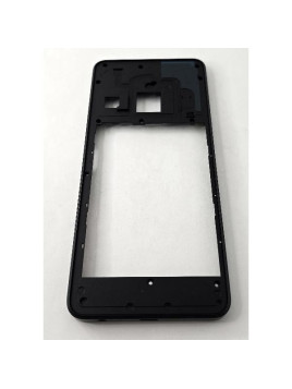 Carcasa o marco central negro para ZTE Blade A75 5G