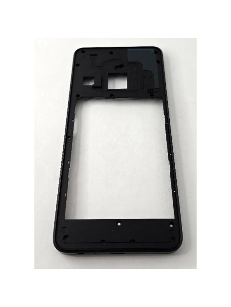 Carcasa o marco central negro para ZTE Blade A75 5G