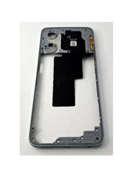 Carcasa o marco central azul para Oppo A98 5G CPH2529