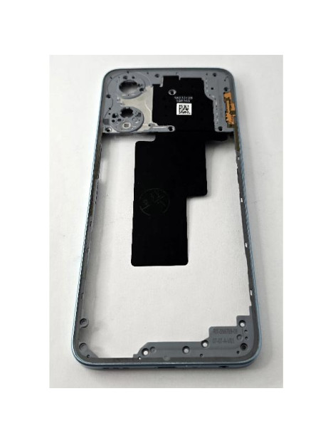 Carcasa o marco central azul para Oppo A98 5G CPH2529