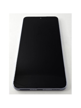 Pantalla lcd para Xiaomi 14T Pro mas tactil negro con marco azul compatible TFT