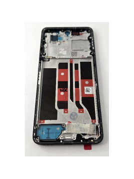 Pantalla lcd para Oppo Reno 11 F 5G CPH2603 mas tactil negro con marco morado calidad Oled