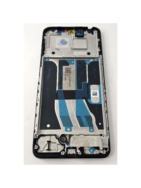 Pantalla lcd para Realme 12 4G mas tactil negro con marco negro calidad premium