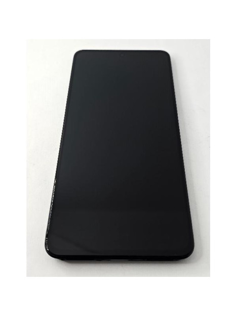 Pantalla lcd para Realme 12 4G mas tactil negro con marco negro calidad premium