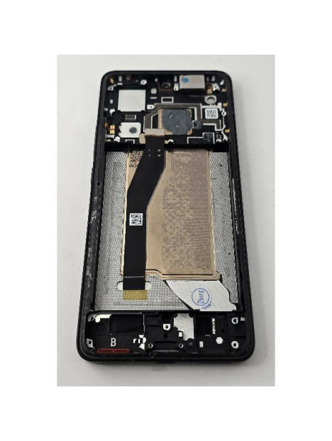 Pantalla lcd para Xiaomi 14T Pro mas tactil negro con marco negro compatible TFT