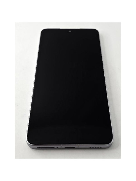 Pantalla lcd para Xiaomi 14T Pro mas tactil negro con marco plata compatible TFT