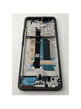 Pantalla lcd para Xiaomi Redmi Note 14 Pro Plus 5G mas tactil negro con marco negro calidad premium