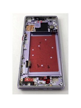 Pantalla lcd para Huawei Mate 30 Pro mas tactil negro con marco rosa compatible TFT