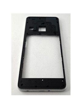 Carcasa o marco central plata para ZTE Blade A75 5G