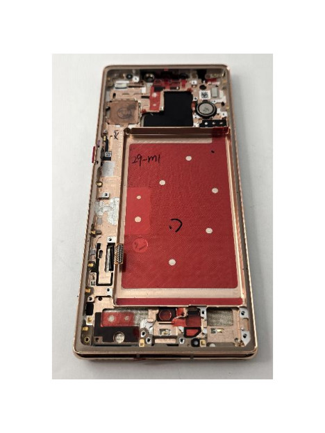 Pantalla lcd para Huawei Mate 30 Pro mas tactil negro con marco dorado compatible TFT