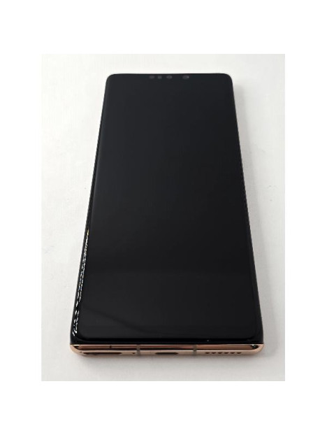 Pantalla lcd para Huawei Mate 30 Pro mas tactil negro con marco dorado compatible TFT