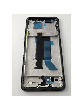 Pantalla lcd para Xiaomi Redmi Note 14 Pro 5G mas tactil negro con marco negro compatible TFT