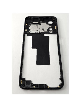 Carcasa o marco central negro para Oppo A98 5G CPH2529