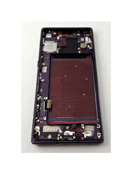 Pantalla lcd para Huawei Mate 30 Pro mas tactil negro con marco morado compatible TFT