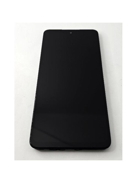 Pantalla lcd para Realme 14X 5G mas tactil negro con marco negro compatible