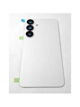 Tapa trasera o tapa bateria blanca para Samsung Galaxy S25 5G S931 con cubierta de camara