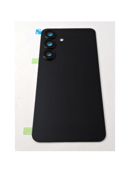 Tapa trasera o tapa bateria negra para Samsung Galaxy S25 5G S931 con cubierta de camara